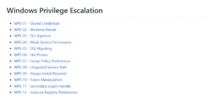 chiếm quyền điều hành Windows Privilege Escalation