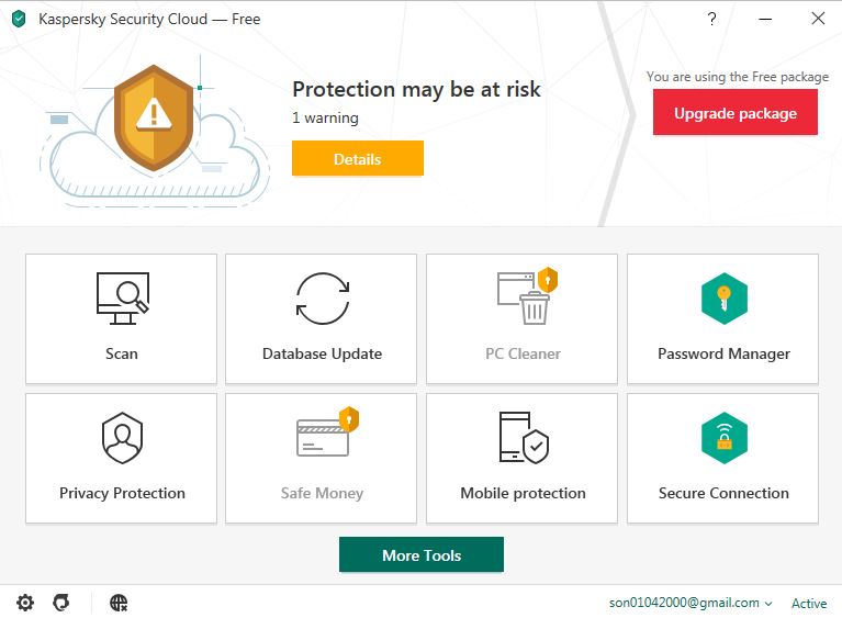 Phần mềm diệt virus Kaspersky Security Cloud